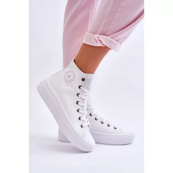  Adidași de damă BIG STAR LL274A183 WHITE Pantofi Big Star 