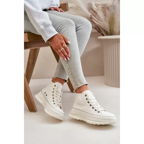  Adidași de damă BIG STAR OO274064 WHITE Pantofi Big Star 