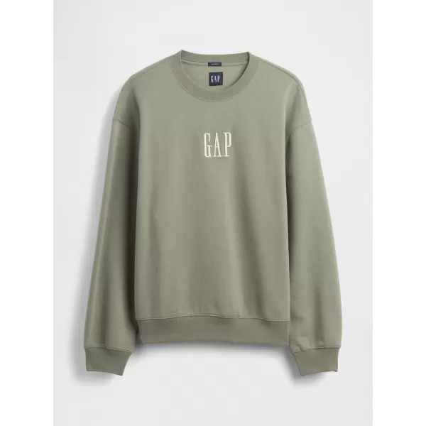  Hanorac pentru bărbați GAP CORP LOGO SWEATSHIRT 873445-02 VERDE MESCULEN 