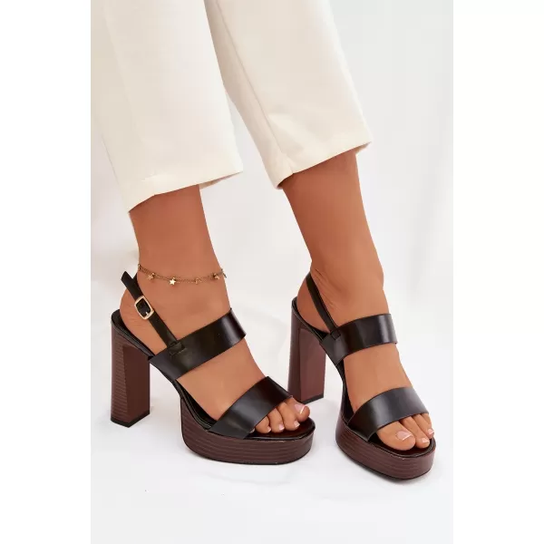  Sandale de dama BOTO HANELIA 41461 NEGRU 