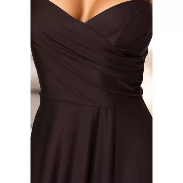  Rochie NUMOCO 646-1 MARO CIOCOLATA 