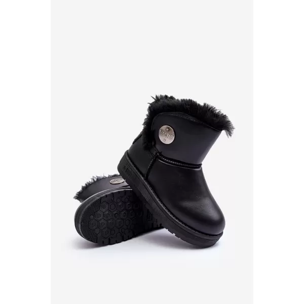  Cizme de zapada copii BIG STAR MM374082 NEGRI Pantofi Big Star 