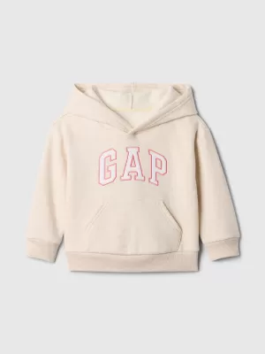 Hanorac pentru copii GAP LOGO PULLOVER HOODIE 480370-03 ERICA DE FULGI DE OVAZ