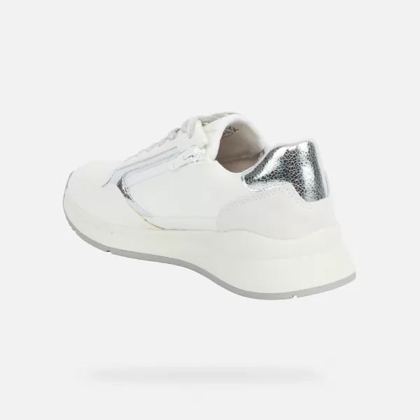 Adidași de damă GEOX OCTAVIEE G013025 ALB 