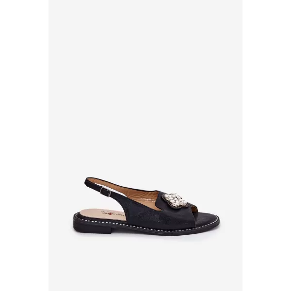  Sandale de dama S.BARSKI KV51-080 NEGRU 