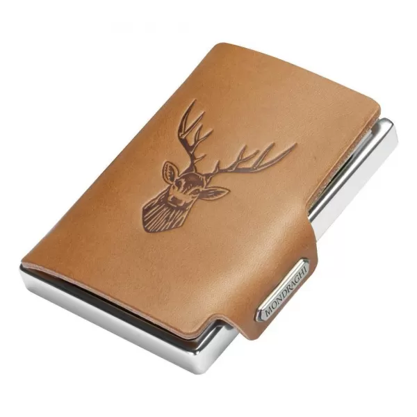  Portofel MONDRAGHI Silhouette Classic Deer CARAMEL 