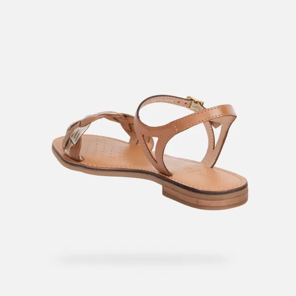  Sandale de dama GEOX MADDALUSIAC G013189 MARO 