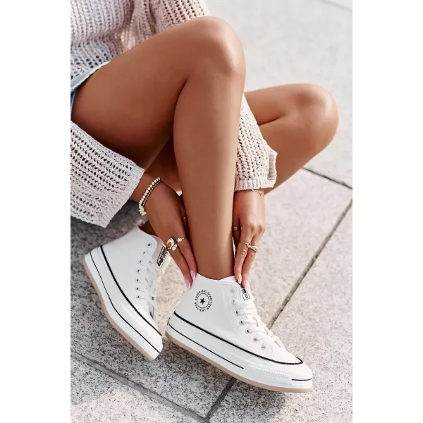  Adidași de damă BIG STAR OO274061 WHITE Pantofi Big Star 
