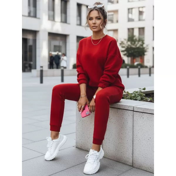  Set pentru femei DSTREET AY0732 ROŞU 