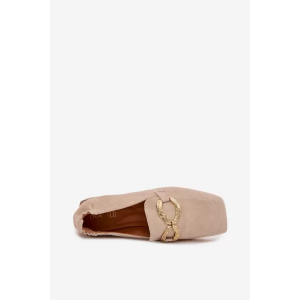  Mocasini de dama D&A CR61-3115 BEJ 