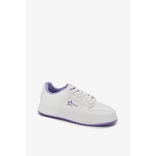 Adidași de damă BIG STAR RR274A245 WHITE/PURPLE Pantofi Big Star 