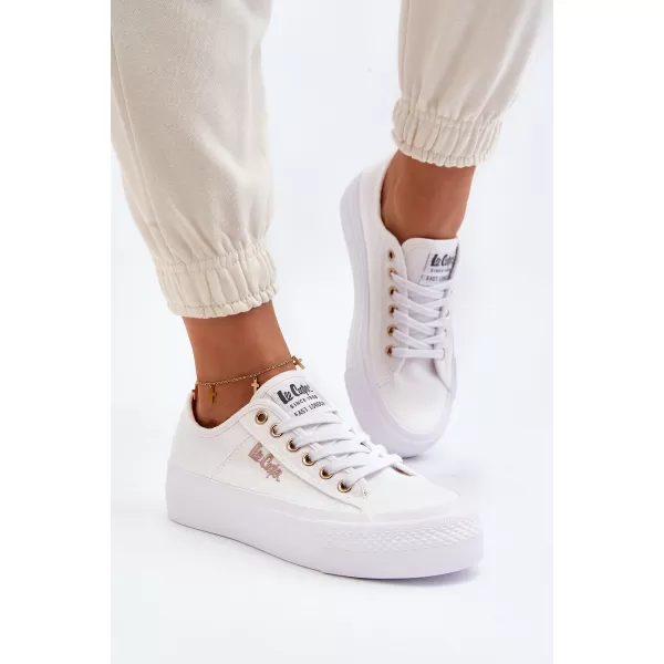  Adidași de damă LEE COOPER LCW-24-31-2725 ALB 