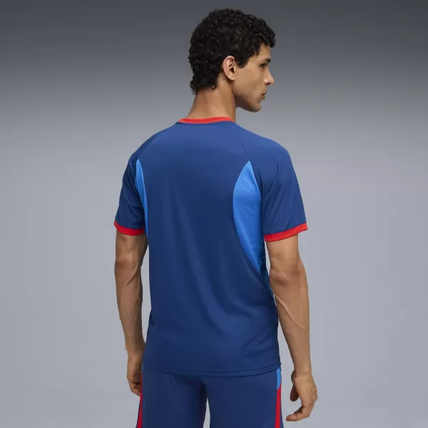 Tricou funcțional pentru bărbați PUMA NEYMAR JR PLAYMAKER JERSEY 660314-10 BLAZING BLUE/ BLAZING BLUE/PUMA WHITE/ULTRA 
