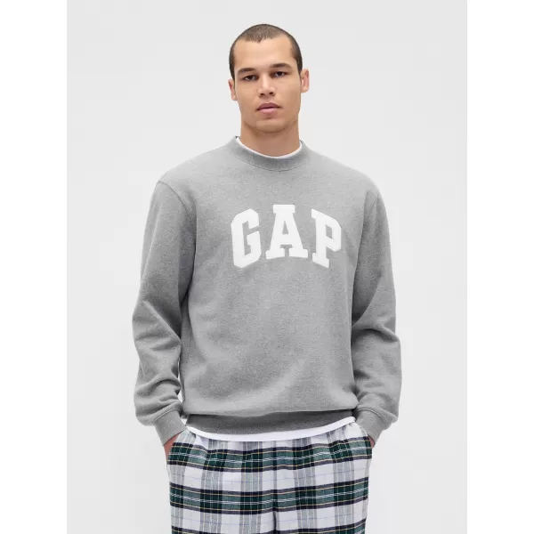  Hanorac pentru bărbați GAP LOGO SWEATSHIRT 849336-00 ERICA GRI 