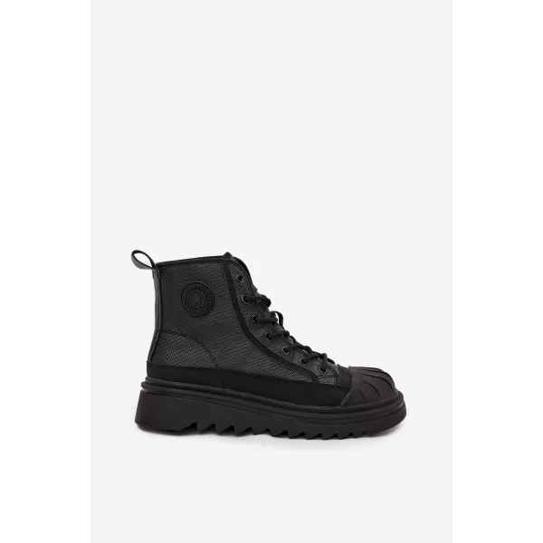  Adidași de damă BIG STAR OO274A355 NEGRI Pantofi Big Star 