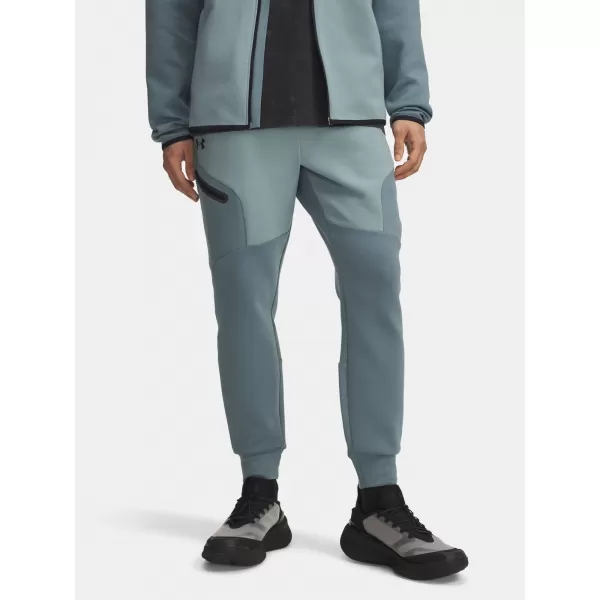  Pantaloni de trening pentru bărbați UNDER ARMOUR UA UNSTOPPABLE FLC JGR EU 1389353-587 ALBASTRU 