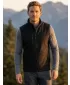 Vestă softshell pentru bărbați ALTISPORT NoPrint NP/ALM865 NEGRU