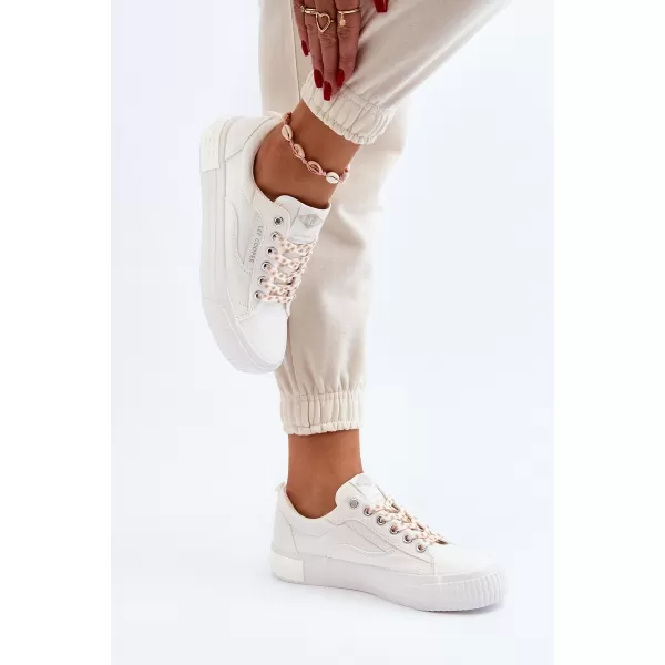  Adidași de damă LEE COOPER LCW-24-31-2170 ALB 