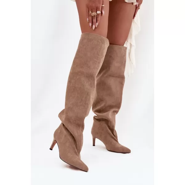  Cizme de dama BOTO MAVILLA 38997 KAKI 