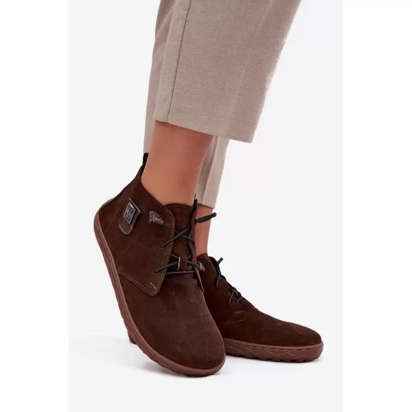  Pantofi de dama ZAZOO 30072 CIOCOLATĂ 