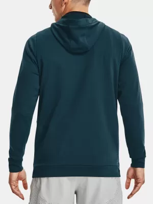 Hanorac pentru bărbați UNDER ARMOUR RUSH ALL PURPOSE FZ HD ALBASTRU