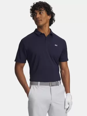 Tricou pentru bărbați UNDER ARMOUR T2G PIQUE POLO 6012303-410 ALBASTRU