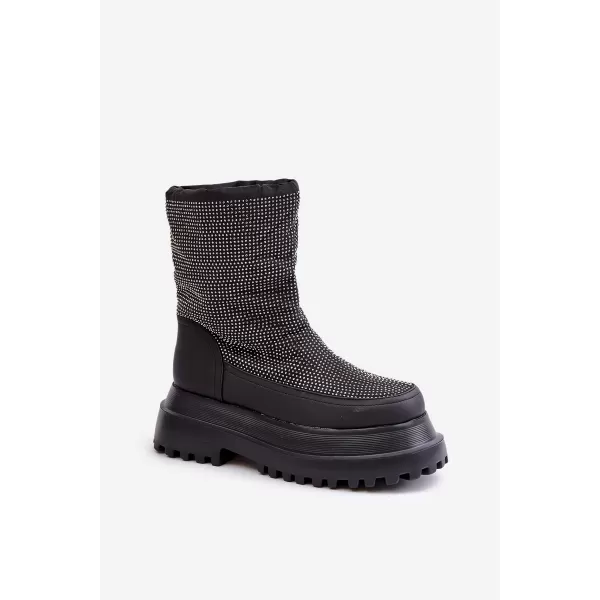  Oameni de zăpadă pentru femei BOTO AVIVINA 34793 NEGRU 