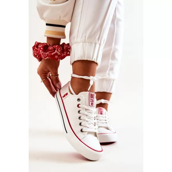  Adidași de damă BIG STAR JJ274123 WHITE Pantofi Big Star 