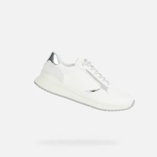 Adidași de damă GEOX OCTAVIEE G013025 ALB 