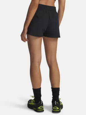 Pantaloni scurți de damă UNDER ARMOUR SPORT TERRY SHORT 6011022-001 NEGRU