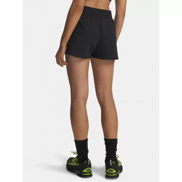  Pantaloni scurți de damă UNDER ARMOUR SPORT TERRY SHORT 6011022-001 NEGRU 