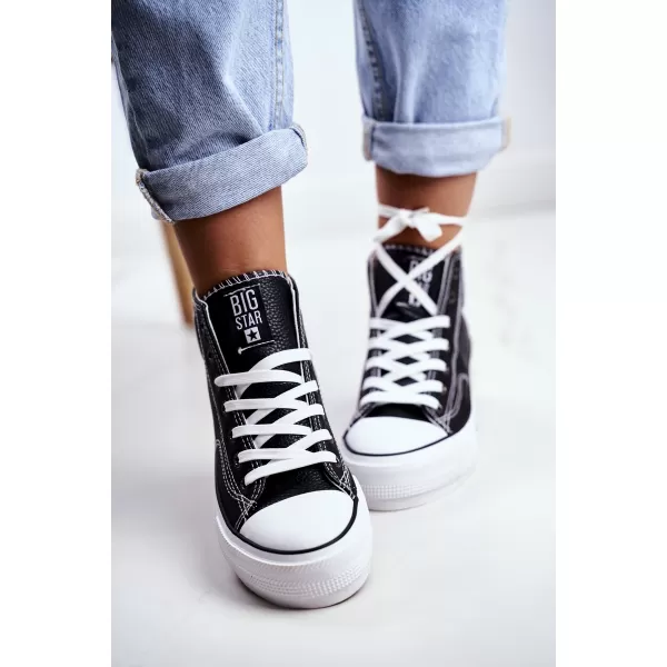  Adidasi de dama BIG STAR GG274012 NEGRI Pantofi Big Star 