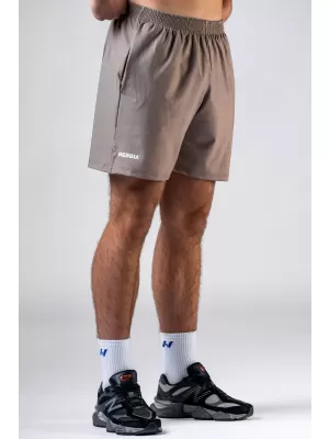 Pantaloni scurți de antrenament POWER 902 LIGHT BROWN ASH Nebbia