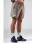 Pantaloni scurți de antrenament POWER 902 LIGHT BROWN ASH Nebbia