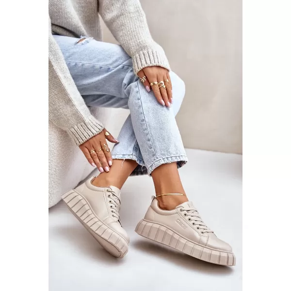  Pantofi dama BIG STAR MM274618 BEI Pantofi Big Star 