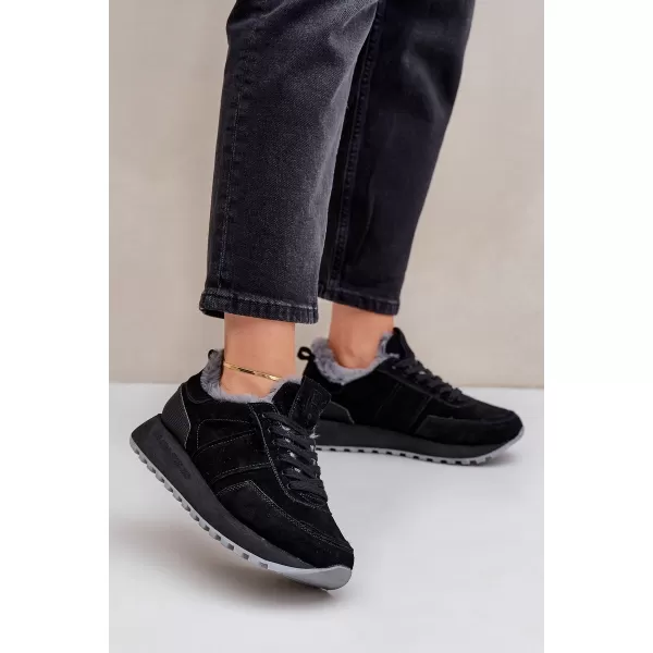  Adidași de damă BIG STAR OO274580 BLACK Pantofi Big Star 
