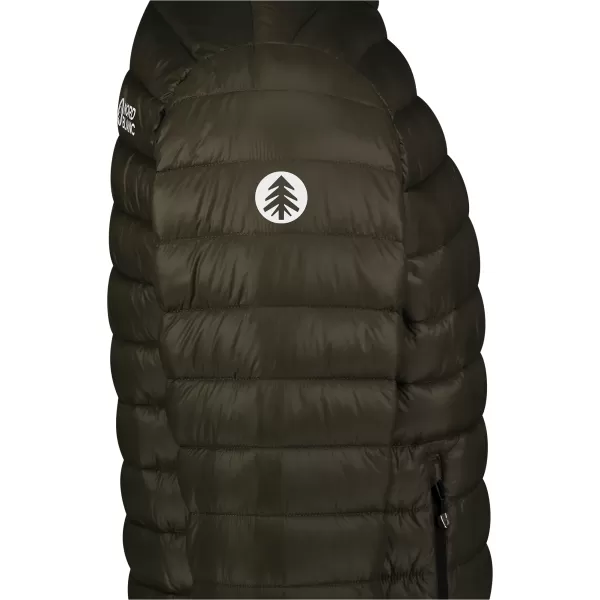  Jachetă matlasată pentru bărbați NORDBLANC BURROW NBWJM8261 VERDE ARMATĂ 