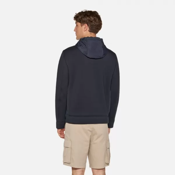 Pulover pentru bărbați GEOX SWEATER G012321 ALBASTRU ÎNCHIS 