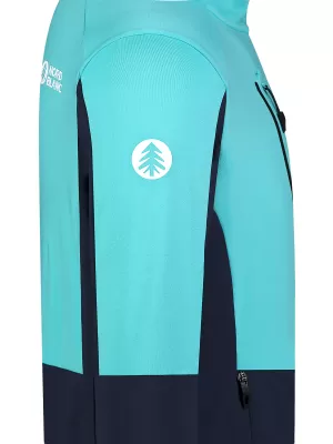 Hanorac powerfleece pentru bărbați NORDBLANC GROAN NBWFM8282 ALBASTRU DESCHIS