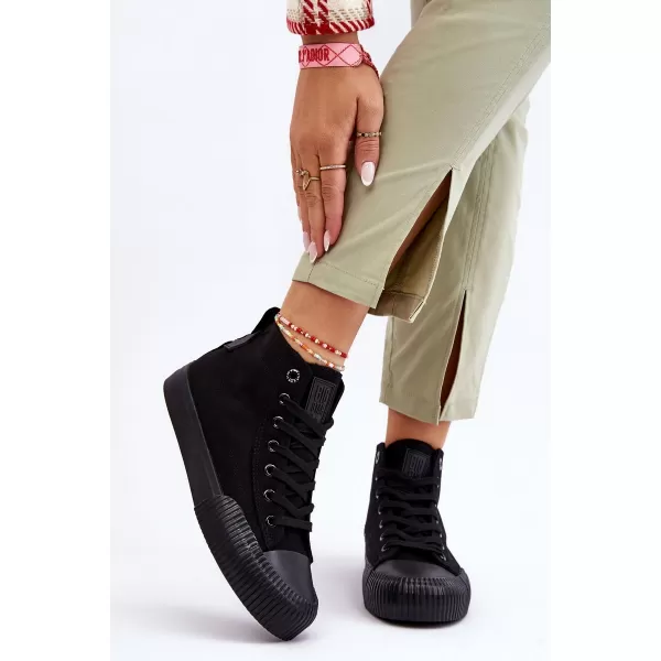  Adidasi de dama BIG STAR LL274444 NEGRI Pantofi Big Star 