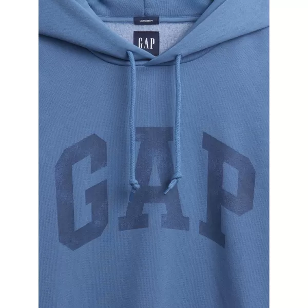  Hanorac pentru bărbați GAP LOGO PULLOVER HOODIE 715036-71 ALBĂSTREA 