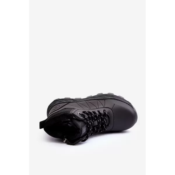  Pantofi de iarna copii BIG STAR MM374203 NEGRI Pantofi Big Star 