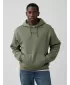 Hanorac pentru bărbați GAP OVERSIZED HOODIE PULLOVER 871808-03 VERDE MESCULEN