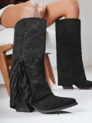 Pantofi de dama DSTREET ZY1287 NEGRU
