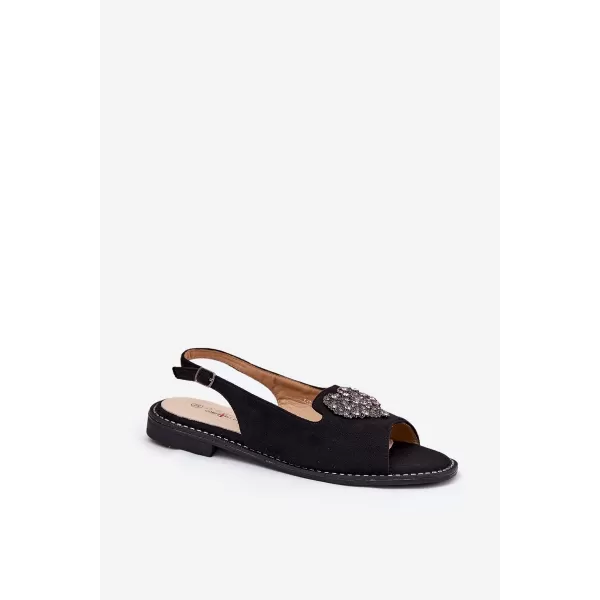  Sandale de dama S.BARSKI KV27-018 NEGRU 