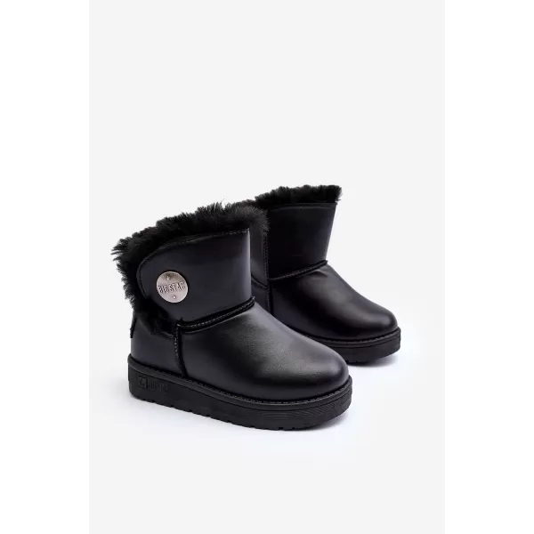  Cizme de zapada copii BIG STAR MM374082 NEGRI Pantofi Big Star 