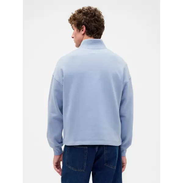  Hanorac GAP CORP LOGO HALF ZIP 873446-01 GRI ÎNSORIT 