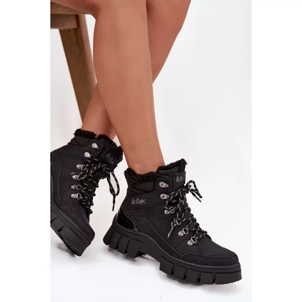  Cizme de iarna dama LEE COOPER LCJ-25-31-3911 NEGRU 