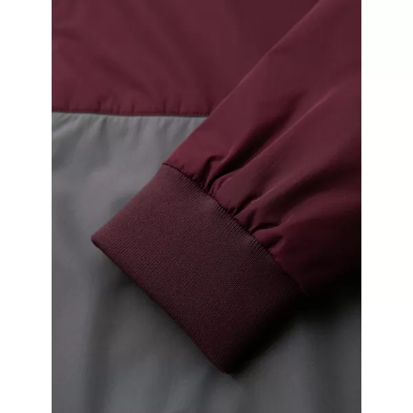 Jachetă pentru bărbați OMBRE OM-JANP-0242 GRI-VISINIU 