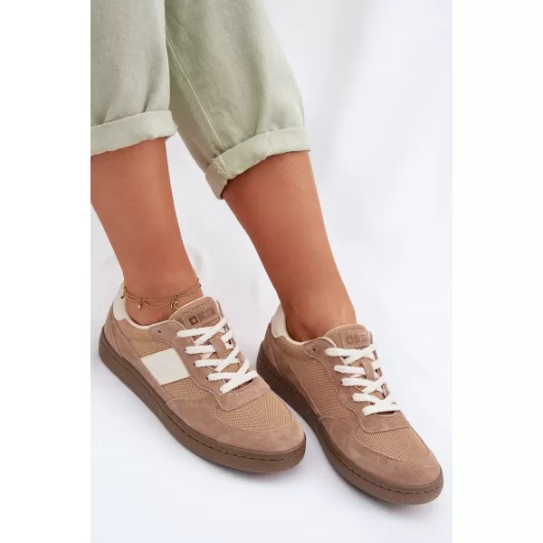 Adidasi de dama BIG STAR TT274177 BEJ Pantofi Big Star 